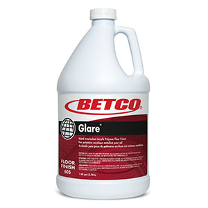 Betco Glare Metal Interlocked Acrylic Polymer Floor Finish Gallon